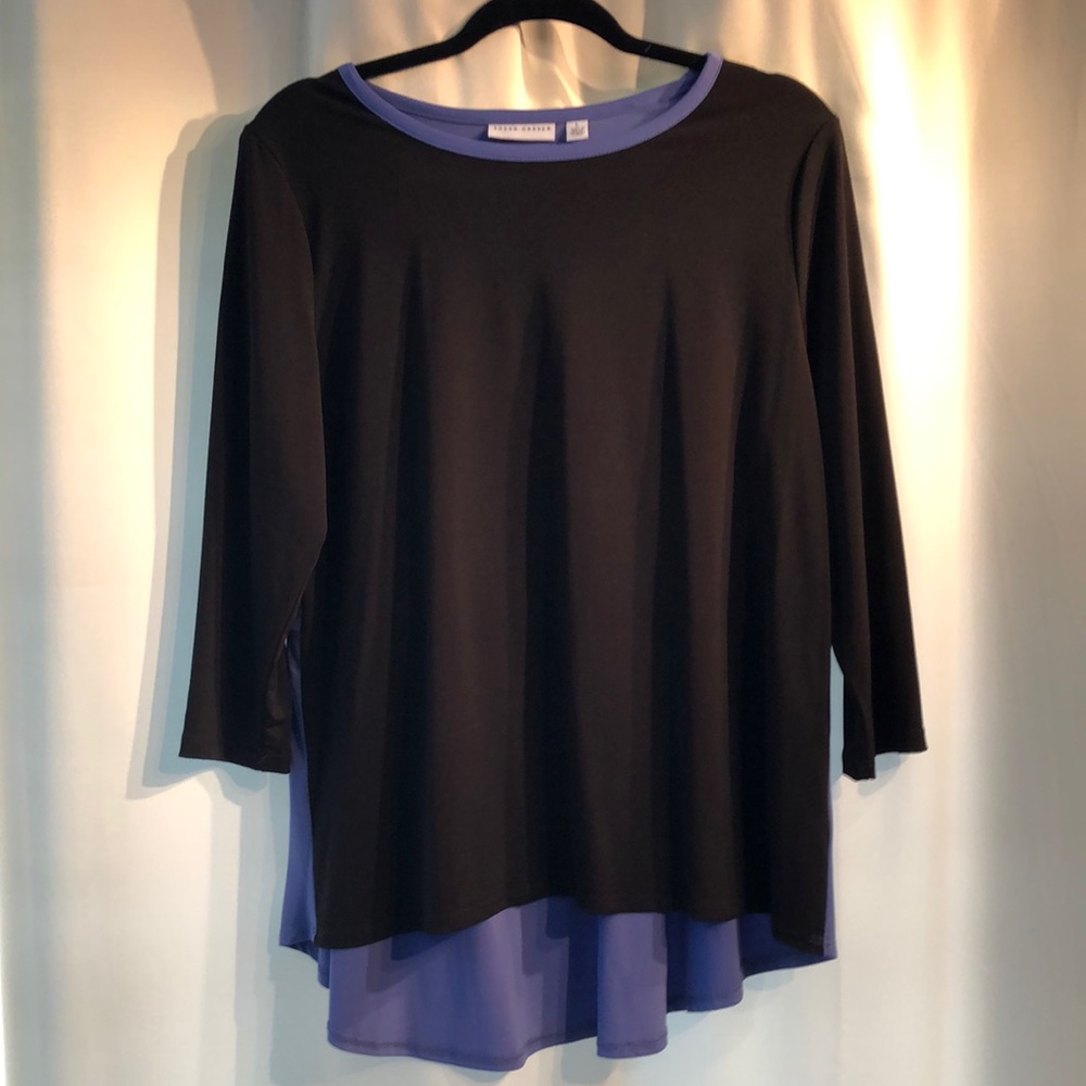Susan Graver Top - L - Picture 1 of 4